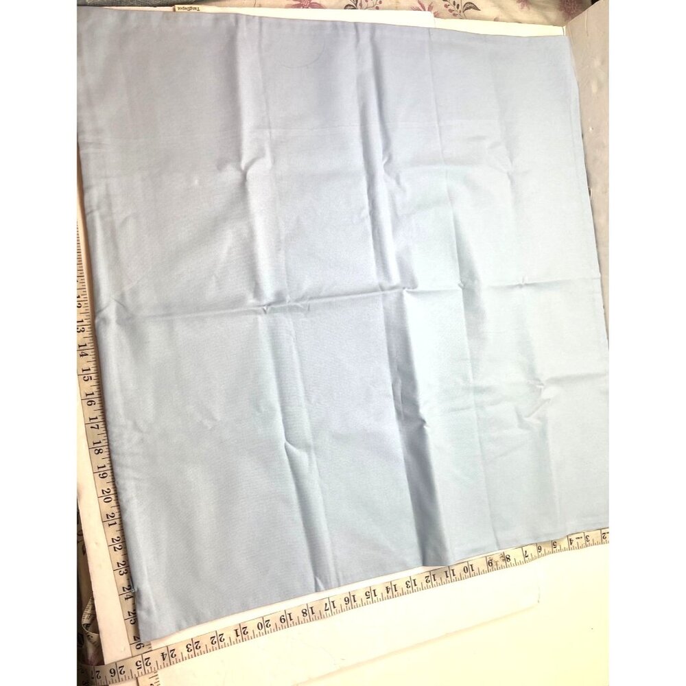 TangDepot Light Blue Cotton Pillow Sham Cover 26"x26" Square 13s